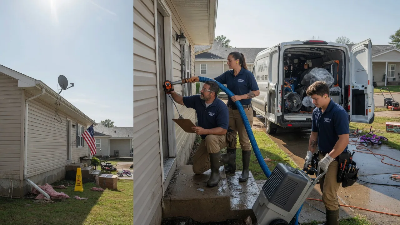 Ceiling Water Damage Restoration in Rutland, ND near me